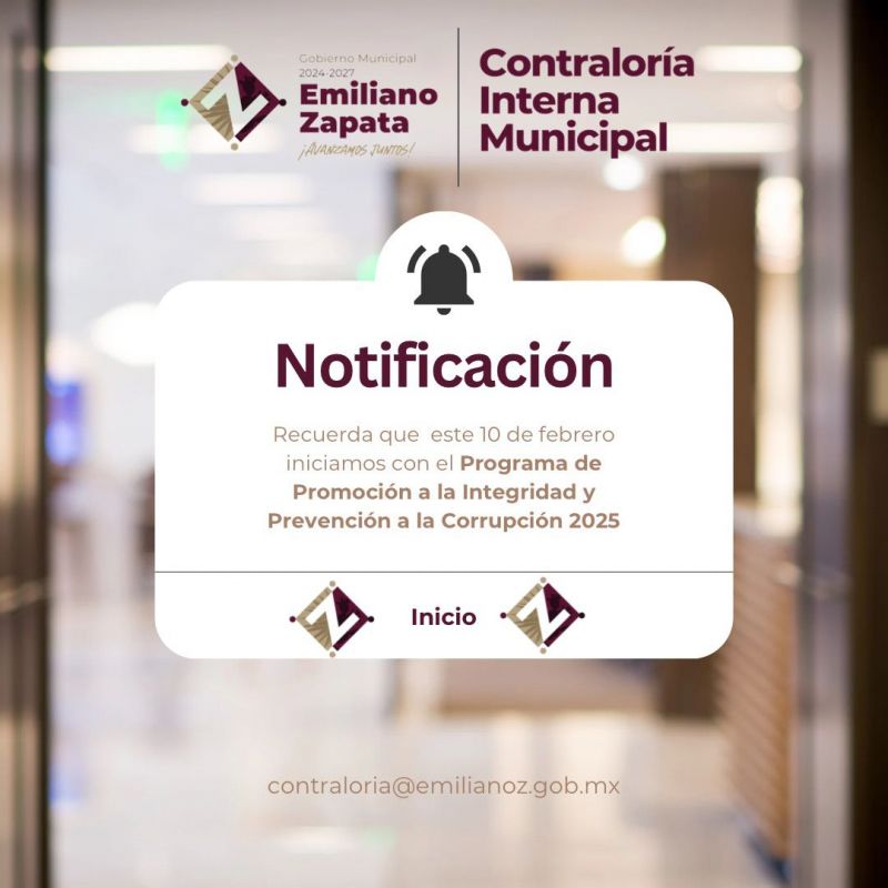 ¡Iniciamos el Programa de Promoción de la Integridad y Prevención de la Corrupción 2025!